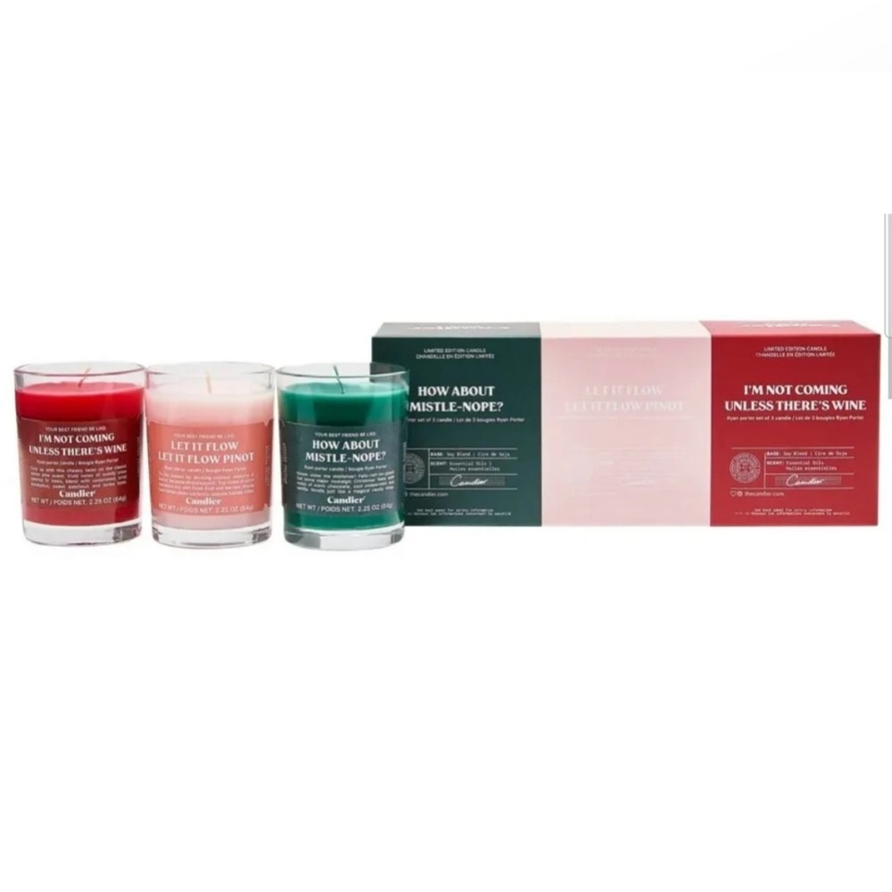 Ryan Porter Candier Candle Limited Edition Christmas Votive Candle Set